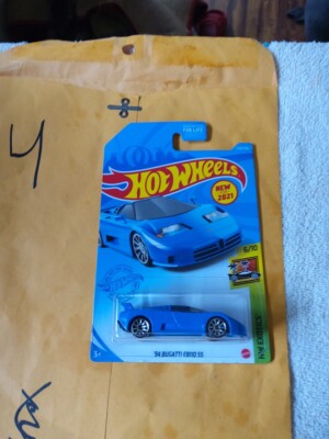 2021 HOT WHEELS HW EXOTICS '94 BUGATTI EB110 SS VHTF Rare New For 2021 Blue