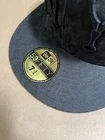 Casquette chapeau noir FW09 Supreme New Era NY os tissé léopard 7 3/4 59fifty 2009