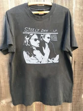 90s Steely Dan Shirts basic black short sleeve Unisex T shirt Men Women