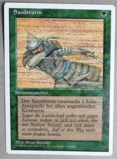 Sandsturm [Sandstorm] - 4th Ed. FWB (German) - NM - Free Ship - MTG