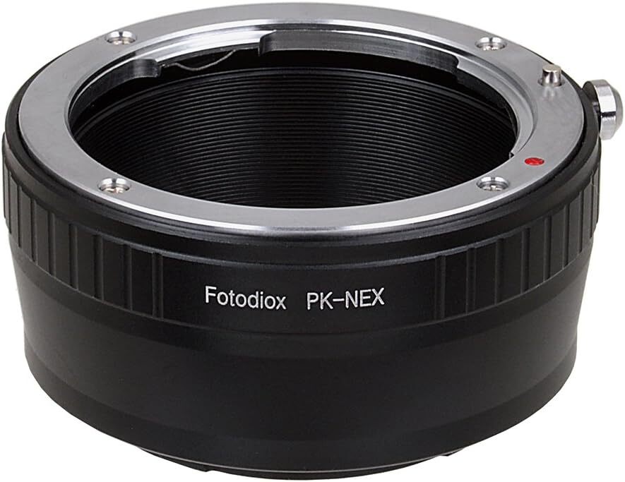 Fotodiox Adattatore per obiettivo PK-NEX, Pentax K/PK su Sony Alpha K