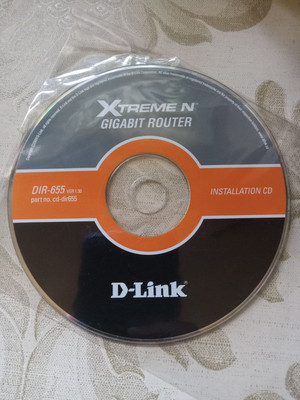 D-Link DIR-655 Xtreme N Gigabit Wireless Router Installation CD