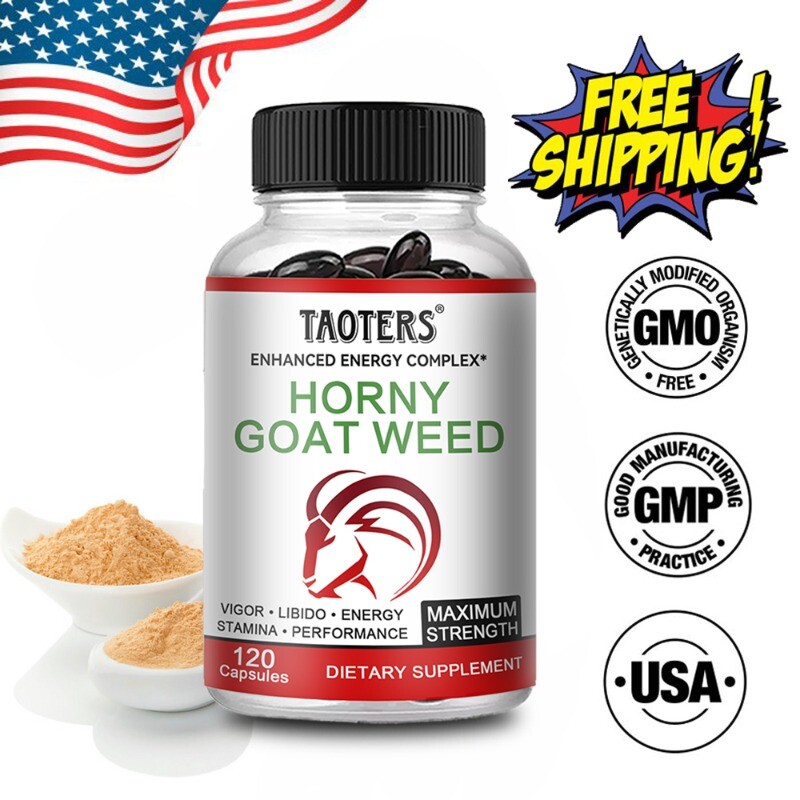 Premium Horny Goat Weed with Maca Root 1000 Mg Stamina Booster for Men and Women