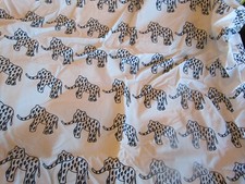 West elm Elephant navy blue crib fitted sheet photo shoot sample