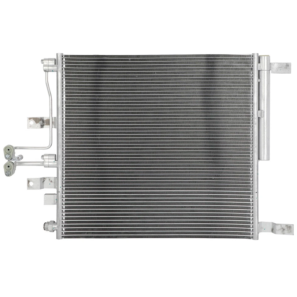 Condensador de aire acondicionado de aluminio para 2013 2014 2015 2016-2018 Ram 1500 para condensador 4392 Foto 2 de 4