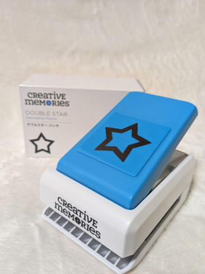 Creative Memories ダブルスター パンチ など Creative Memories double star punch Decorative Punch DOUBLE STAR