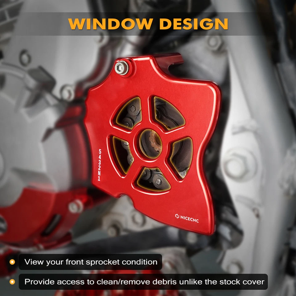 For Honda XR650L 1993-2025 NICECNC Billet Fairings Body Kit Foot Peg Chain Cover - Image 3 of 4