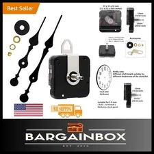 High Torque Quartz Clock Movement - 8.15 Inch Spade Hands for Clock Repairs