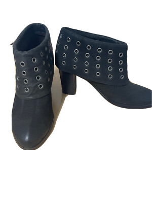 Comma Stiefelette,Boots, Leder, Schwarz, Größe 41, Super schön,  Neu 