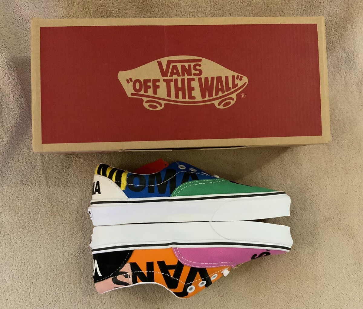 スニーカー Vans Era X MoMa Sneakers \"ABSTRACT ART\" 4.5-6.5 FW 19 2019 口コミ・レビュー｜Vans Era X MoMa Sneakers 