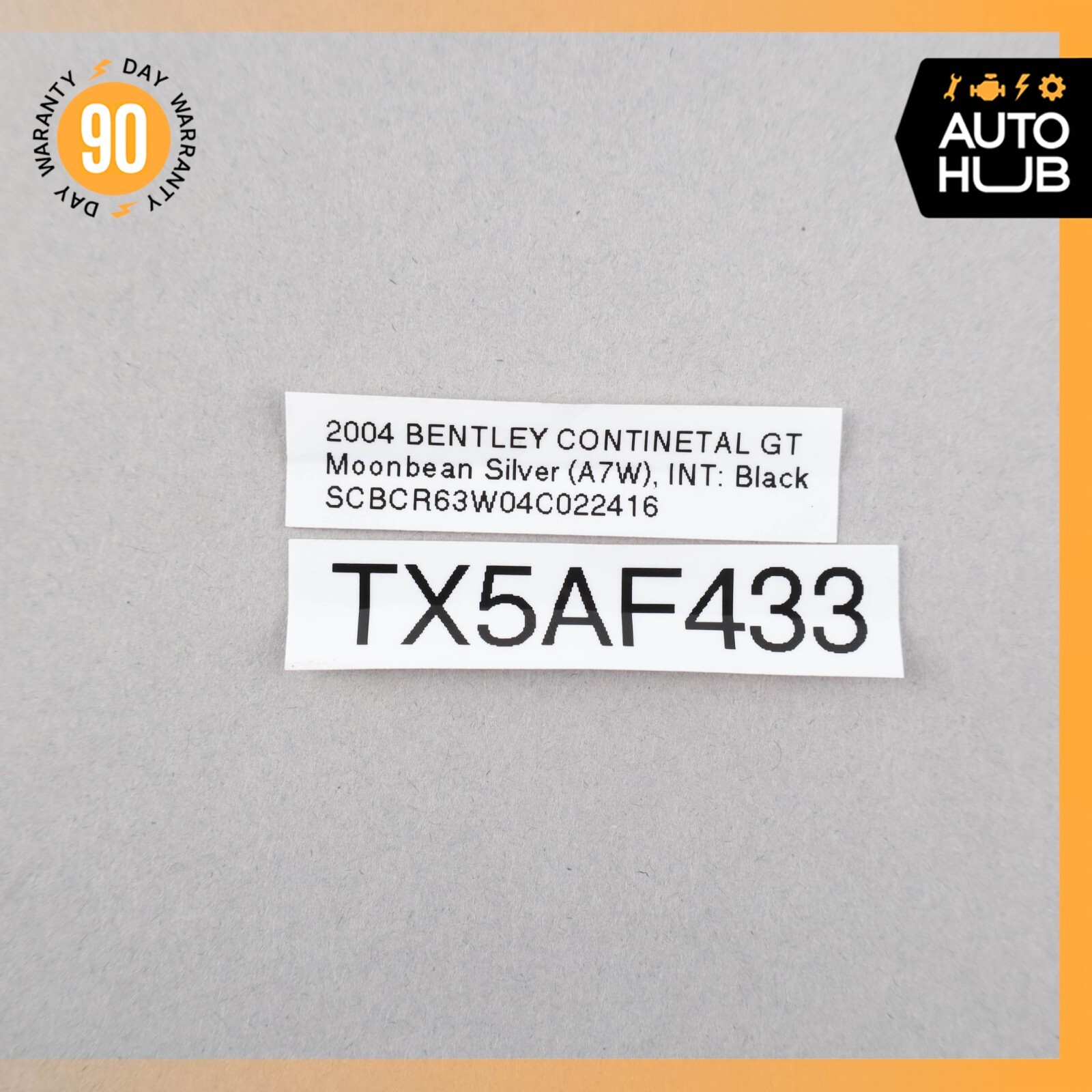 Bentley Continental GT Flying Spur 6.0L Right Transmission Oil Cooling Line OEM