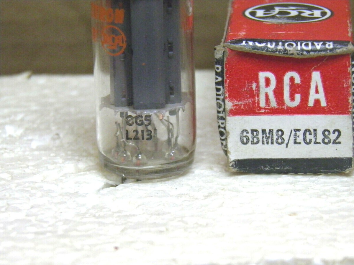 A VINTAGE RCA/AMPEREX 6BM8/ECL82 NOS/NIB VACUUM TUBE | eBay