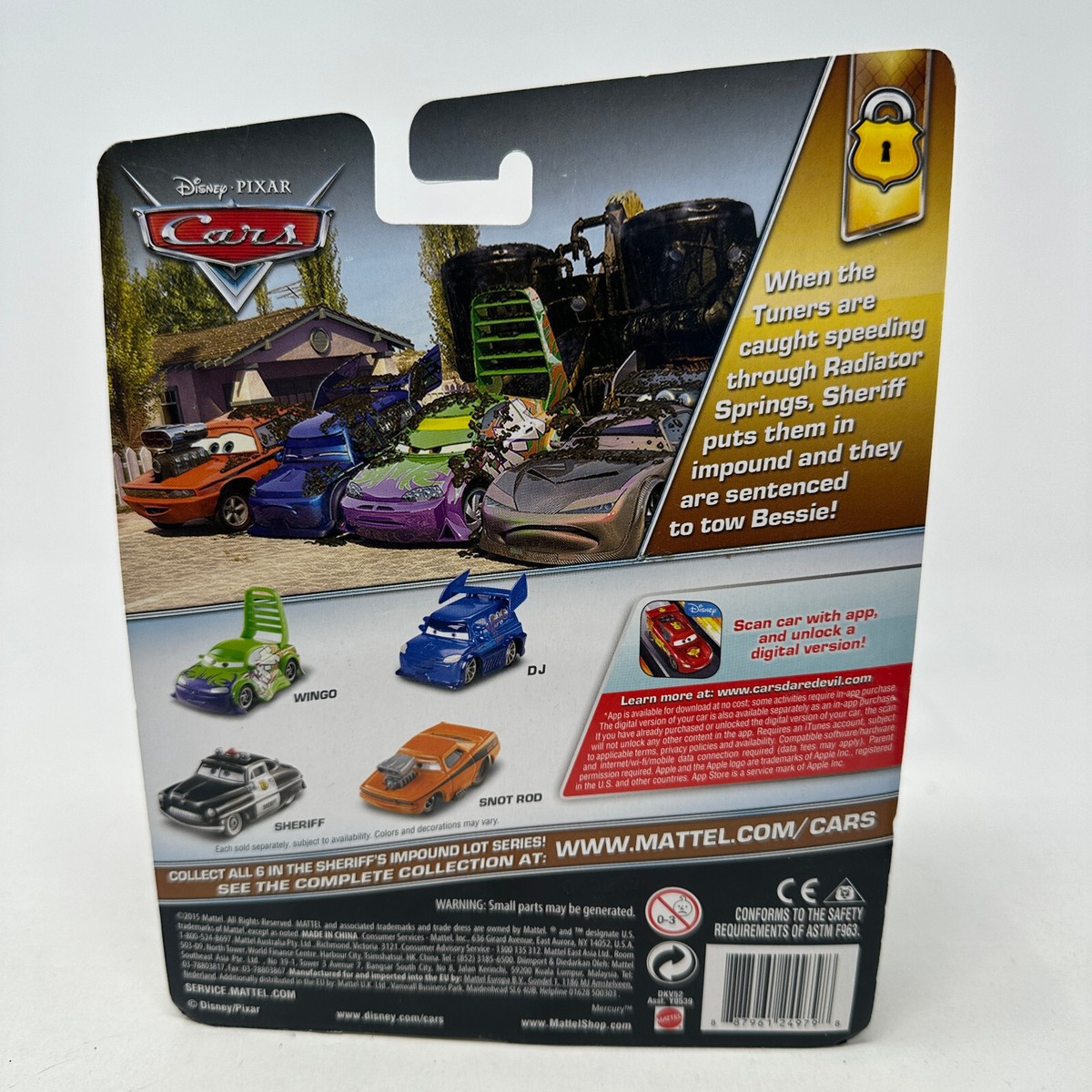 ベッシー　bessie マックィーン　マックイート カーズ ミニカー DISNEY PIXAR CARS BESSIE ROAD PAVER MACHINE DELUXE DIE-CAST
