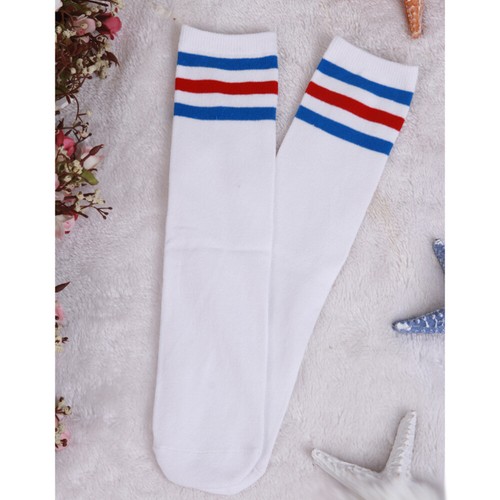 White Knee High Socks Lola Size Durable - 第 4/6 張圖片