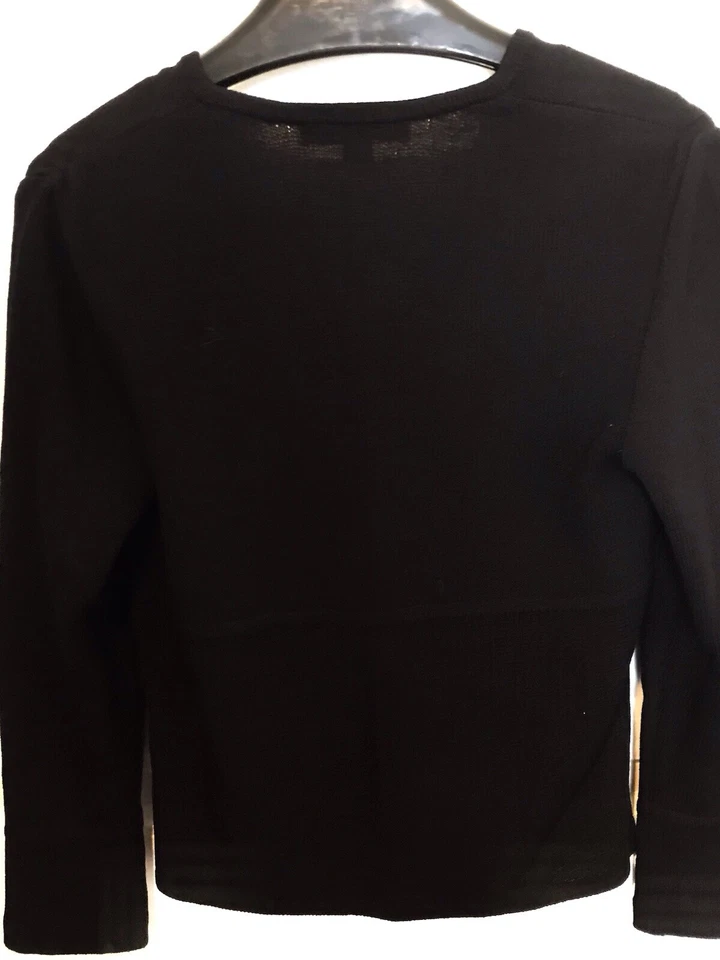 Suéter St John Knits Basics preto tamanho P vintage - Imagem 4 de 4