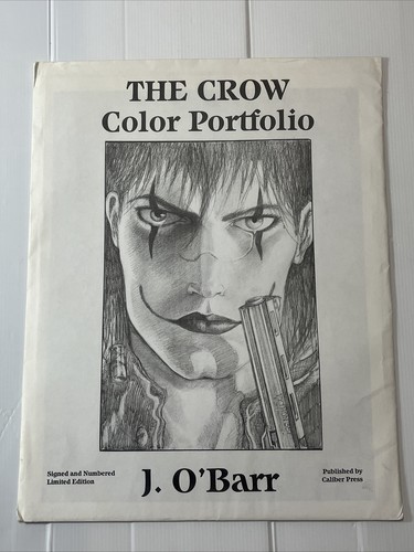 Crow Color Portfolio 1990 Caliber Press Signed all 6 /#/+ ++ by James O'Barr - Picture 2 of 17