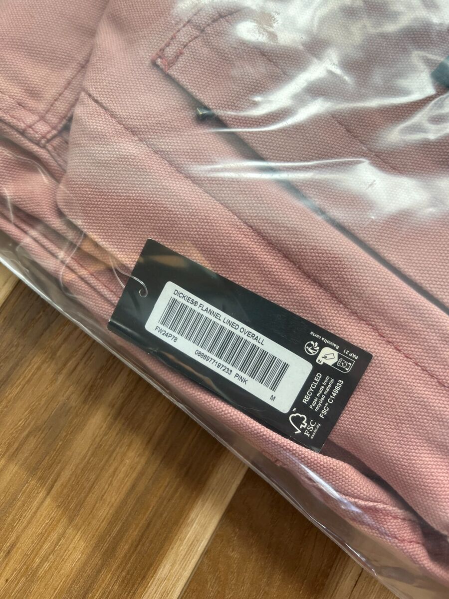 Supreme x Dickies Flannel Lined Overalls - Size Medium Supreme x Dickies Flannel Lined Overalls - Size Medium