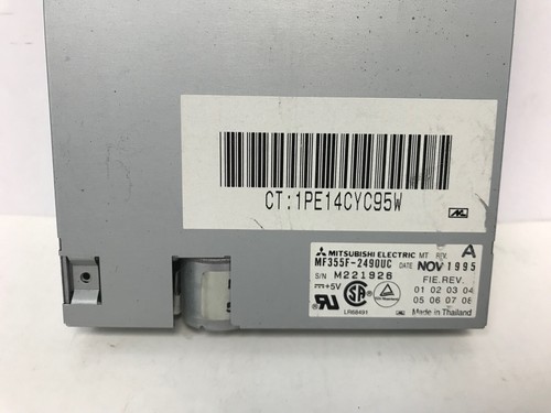 COMPAQ 197006-001 3.5 1.44MB 3 MODE FLOPPY DRIVE WITH BRACKET MF355F-2490UC - Picture 4 of 5