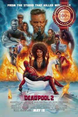 新品　貴重　デッドプール２　宣伝用　ポスター　MARVEL　DEADPOOL2 DEADPOOL 2 II OFFICIAL FOX MARVEL FILM MOVIE CINEMA PRINT