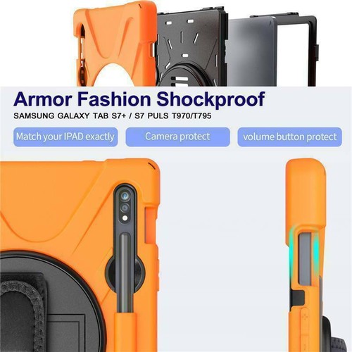Kids Rugged Shockproof Case Cover For Samsung Galaxy Tab S6 Lite S8 S7 11 12.4" - Picture 90 of 105