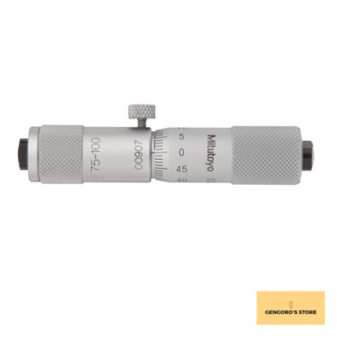 Mitutoyo 133-144 Tubular Vernier Inside Micrometer  75-100mm Range  0.01