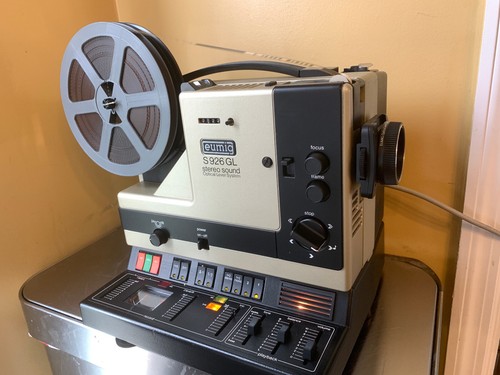Eumig S 926 GL Super-8 STEREO Sound Movie Projector TESTED - SEE VIDEO