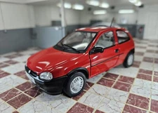 WHITEBOX 1993 OPEL (VAUXHALL) CORSA B 1.2 i RED 1/24 SCALE DIECAST MODEL CAR