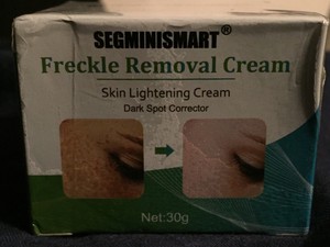 segminismart freckle cream