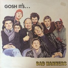 BAD MANNERS Gosh It s... Vinyl Record Album LP Magnet 1981 Reggae Ska Pop Music