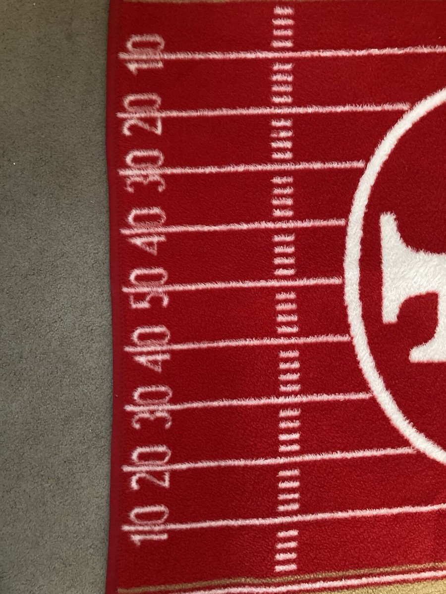 Vintage NORTHWEST CO San Francisco 49ers Throw Stadium Blanket