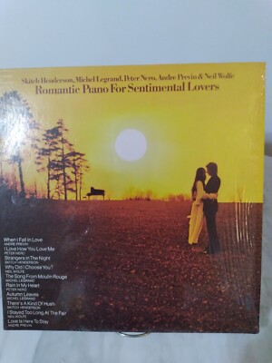 Romantic Piano for Sentimental Lovers vintage 1973 Harmony KH 32086