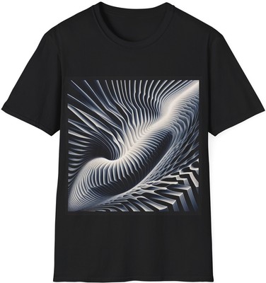Minimalist Graphic Tee Geometric Shirt Abstract T-shirt Artsy Tee, Gift Idea