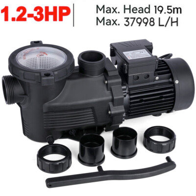 1.2/3.0HP 2'' NPT For Hayward IN GROUND Swimming Pool Pump Motor with Strainer