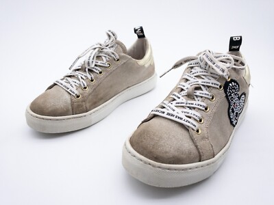 JOHN RICHMOND Rock'n' Roll Damen Sneaker Freizeitschuh beige Gr 37 Art 13440-56
