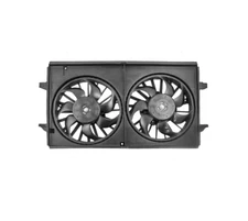 New Dual Radiator & Condenser Cooling Fan Assembly / Shroud Motor Blade 2090198