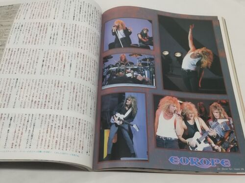 Music Life Japan Magazine November 1988 Bros Europe Bon Jovi A-ha - Picture 13 of 16
