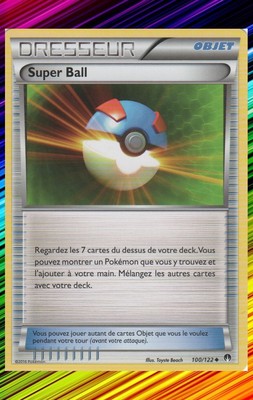 Super Ball - XY9:Rupture Turbo - 100/122 - Neue Französische Pokemon Karte