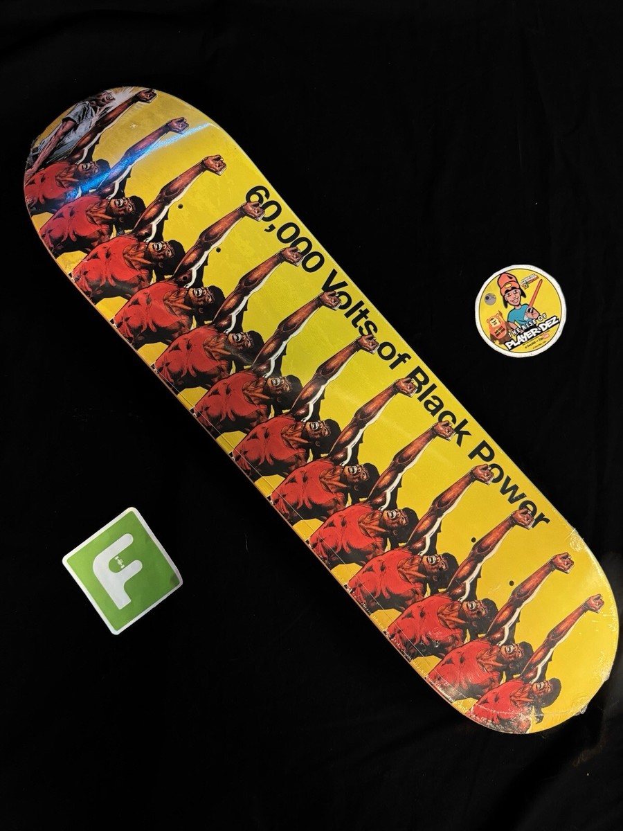 RARE Neen Williams Black Power Volts Deathwish Skateboard