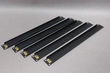 LOT OF 5 MIDDLE ATLANTIC 1U STEEL FLANGED PANEL FOR 19" RACKS