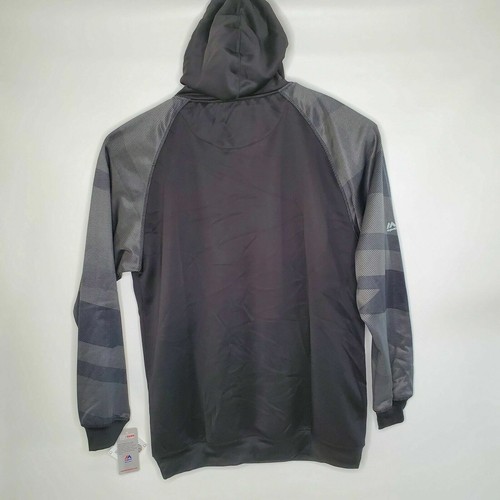 Arizona Diamondback Majestic ThermaBase Hoodie Black Mens Sz XLT Nwt - Picture 8 of 8