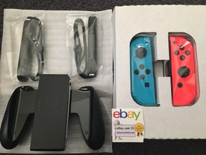neon blue joycons