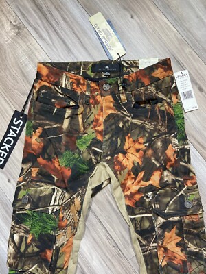 JORDAN CRAIG SEAN STACKED - CAMO CARGO DENIM (MAPLE) | eBay