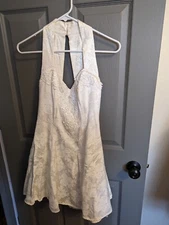 Vintage Gunne Sax Jessica McClintock 80s 90s Formal Beaded Cocktail Dress