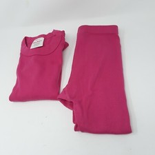 Hanna Andersson Size 5 Red PJs Pajamas 100 Organic Cotton