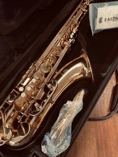 New EASTMAN Tenor Saxophone - Model ETS223 in GOLD LAC - Ships FREE WRLDWIDE
