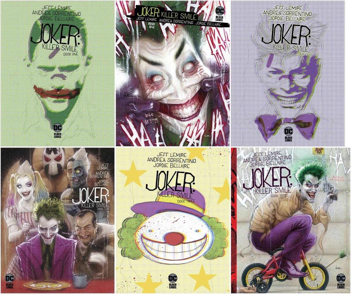 JOKER KILLER SMILE - Select from issues - #1, #2, #3 - DC Black