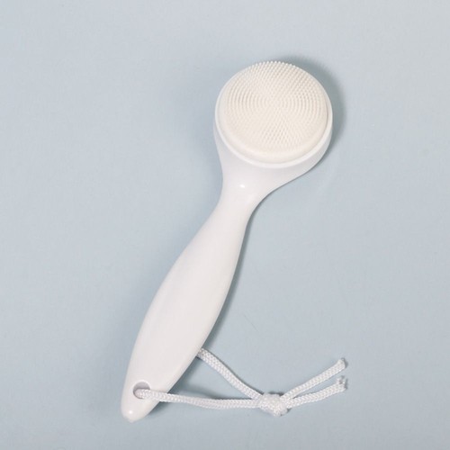 Spazzola impermeabile in silicone manico lungo spazzola pulizia viso cura viso - Foto 12 di 12