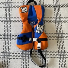 HO Sports Infant Life Jacket Vest For Under 30lbs Orange  Blue Good Condition