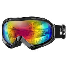 OutdoorMaster OTG Ski Goggles Anti Fog UV Protection Over Glasses Design
