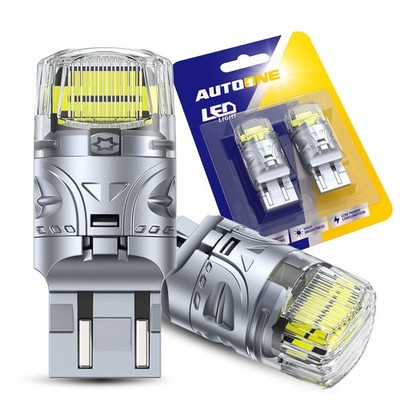 AUTOONE 7443 7440 SMD LED Back Up Reverse Light Bulbs 6500K Super White Canbus`